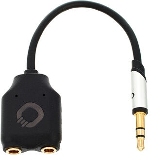 Oehlbach Headphone Y-Adapter 3,5 mm Oehlbach Headphone Y-Adapter 3,5 mm
