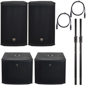 EV ETX-12P/18 Power Bundle Negro