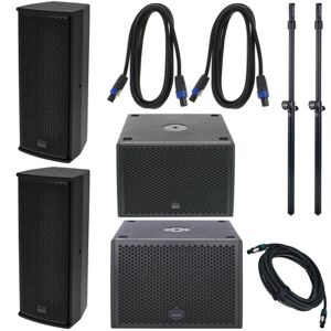 Seeburg Acoustic Line A2/G Sub 1201 Power Bundle Negro