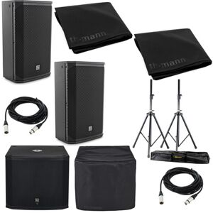 EV EKX-12P/18SP Basis Bundle Negro