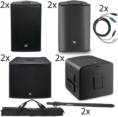 LD Systems Stinger 10/Sub15 Power Bundle Negro