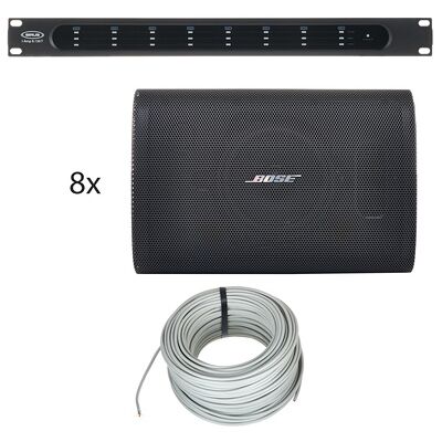 Bose FreeSpace FS4SE - Altavoz de pared estéreo - Nero Bose FreeSpace FS4SE - Altavoz de pared estéreo - Nero