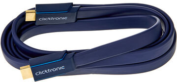 ClickTronic HDMI Casual Flat Cable 2m ClickTronic HDMI Casual Flat Cable 2m