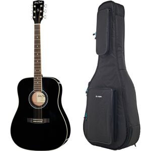 Harley Benton D-120LH BK Bundle Negro