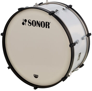 Sonor MC2612 CW Marching Bass Drum Blanco