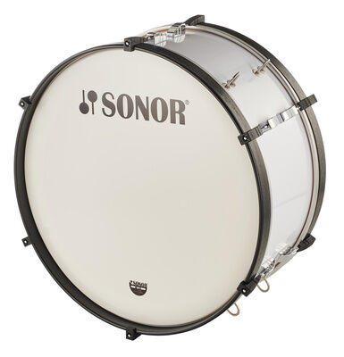 Sonor MC2410 CW Marching Bass Drum Blanco