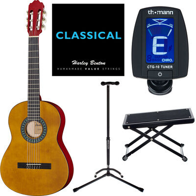 Startone CG851 3/4 Classical Guitar Set Negro