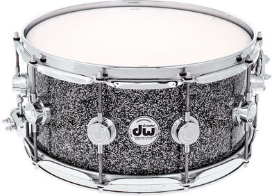 DW Finish Ply 14"x7" Snare BG Black Galaxy