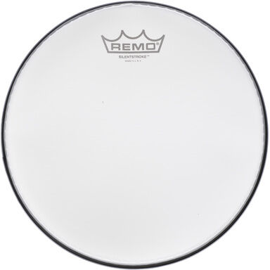 Remo 10" Silent Stroke Mesh Head Blanco