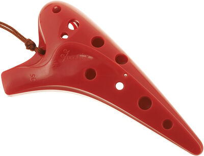 Thomann 12H Ocarina C1 red Rojo