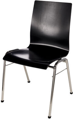 K&M ; 13405 Stackable Chair Negro