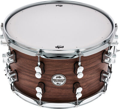DW PDP 14"x08" Walnut Snare Natural