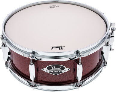 Pearl Export 13"x05" Snare #704 Purpurina en cerezo y negro