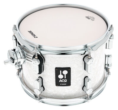 Sonor 10"x07" AQ2 Tom Tom WHP White Pearl