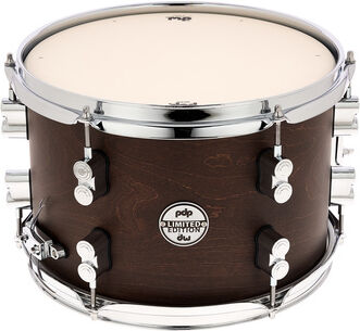 DW PDP 12"x08" Dry Maple Snare Nogal oscuro