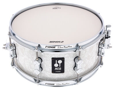 Sonor 13"x06" AQ2 Snare Drum WHP White Pearl WHP