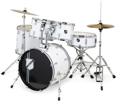 Millenium Focus 18 Drum Set White Blanco