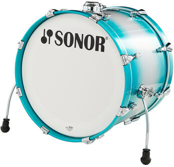 Sonor 20"x16" AQ2 Bass Drum ASB Aqua Silver Burst