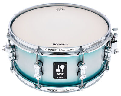 Sonor 13"x06" AQ2 Snare Drum ASB Aqua Silver Burst ASB