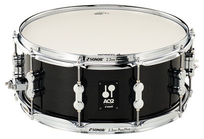 Sonor 14"x06" AQ2 Snare Drum TSB Transparent Black Burst