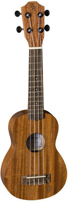 Baton Rouge UR11-S Seashell Ukulele Natural mate a poro abierto con gr