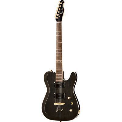 Harley Benton TE-40 TBK Deluxe Series Translucent Black Harley Benton TE-40 TBK Deluxe Series Translucent Black