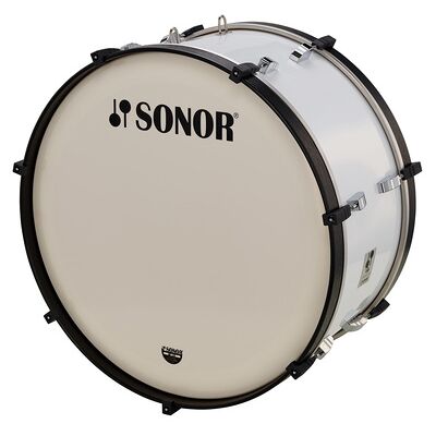 Sonor MC2612 CW Marching Bass Drum Blanco Sonor MC2612 CW Marching Bass Drum Blanco