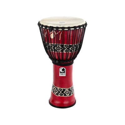 Toca 12" Synergy Freestyle Djembe Bali Red Toca 12" Synergy Freestyle Djembe Bali Red