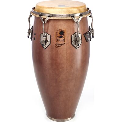 Toca 3911D 11 3/4" Conga Natural DW Dark Walnut Toca 3911D 11 3/4" Conga Natural DW Dark Walnut