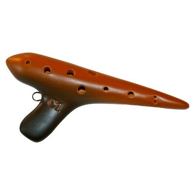 Thomann 10H Concert Ocarina C1 long Marrón Thomann 10H Concert Ocarina C1 long Marrón