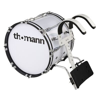 Thomann BD1814W Marching Bass Drum PL Blanco Thomann BD1814W Marching Bass Drum PL Blanco