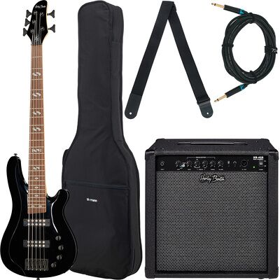 Harley Benton B-550 Black Progressive Set 1 Negro Harley Benton B-550 Black Progressive Set 1 Negro