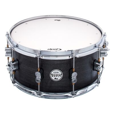 DW PDP 14"x6,5" Black Wax Snare Negro DW PDP 14"x6,5" Black Wax Snare Negro
