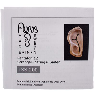Auris Strings for Pent. Lyre 12 Str. Auris Strings for Pent. Lyre 12 Str.