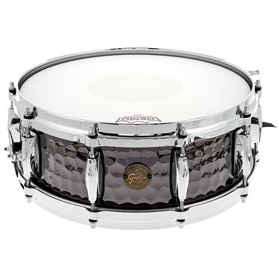 Gretsch 14"x5" Black Hammered Snare Gretsch 14"x5" Black Hammered Snare