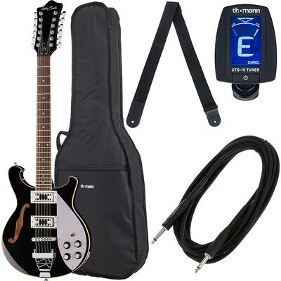 Harley Benton RB-612BK Classic Series Bundle Negro Harley Benton RB-612BK Classic Series Bundle Negro