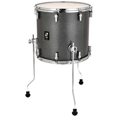 Sonor 16"x15" AQ2 Floor Tom TQZ Titanium Quartz TQZ Sonor 16"x15" AQ2 Floor Tom TQZ Titanium Quartz TQZ
