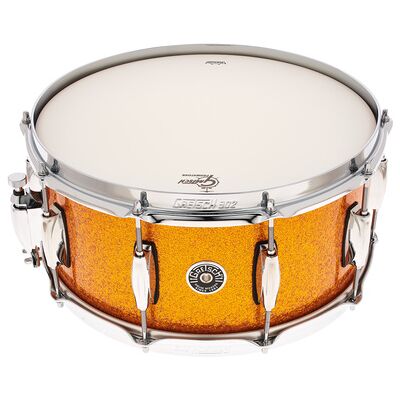 Gretsch 14"x6,5" Snare Brooklyn Gold Gold Sparkle Gretsch 14"x6,5" Snare Brooklyn Gold Gold Sparkle
