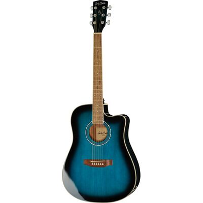 Harley Benton D-120CE TB Translucent Blue brillante Harley Benton D-120CE TB Translucent Blue brillante