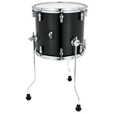 Sonor 14"x13" AQ2 Floor Tom TSB Transparent Black Sonor 14"x13" AQ2 Floor Tom TSB Transparent Black