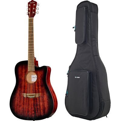 Harley Benton Delta Blues DCE w/Bag Bourbon Vintage Satin Burst Harley Benton Delta Blues DCE w/Bag Bourbon Vintage Satin Burst