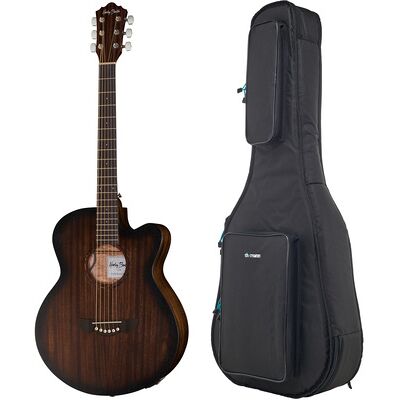 Harley Benton Delta Blues MJCE w/Bag Bourbon Vintage Satin Burst Harley Benton Delta Blues MJCE w/Bag Bourbon Vintage Satin Burst