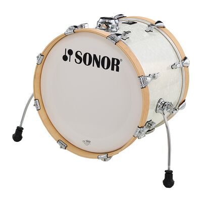 Sonor 18"x14" AQ2 Bass Drum WHP White Pearl WHP Sonor 18"x14" AQ2 Bass Drum WHP White Pearl WHP