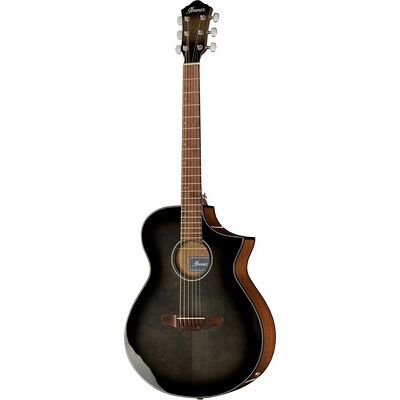 Ibanez AEWC11-TCB Transparent Charcoal Burst brillante Ibanez AEWC11-TCB Transparent Charcoal Burst brillante