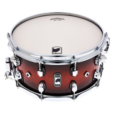 Mapex 14"x07" Solidus Snare Red Black Burst Mapex 14"x07" Solidus Snare Red Black Burst