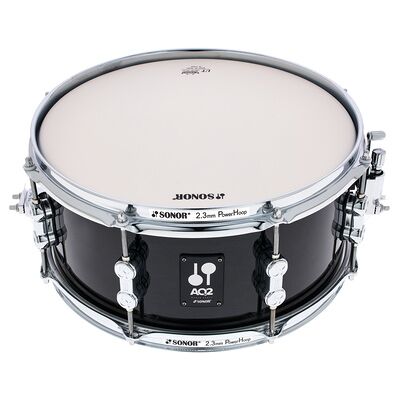 Sonor 13"x06" AQ2 Snare Drum TSB Transparent Black Sonor 13"x06" AQ2 Snare Drum TSB Transparent Black