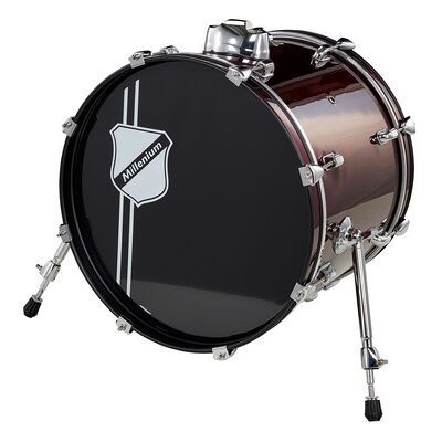 Millenium Focus 18"x14" Bass Drum Red Rojo Millenium Focus 18"x14" Bass Drum Red Rojo