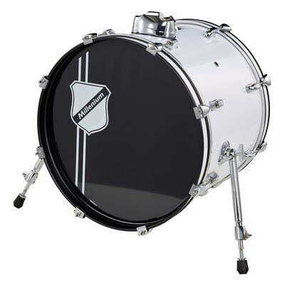Millenium Focus 18"x14" Bass Drum White Blanco Millenium Focus 18"x14" Bass Drum White Blanco
