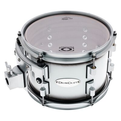 DrumCraft Series 6 10"x07" Tom Tom SWB Scottish White Burst DrumCraft Series 6 10"x07" Tom Tom SWB Scottish White Burst