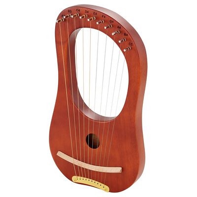 Thomann LH10B Lyre Harp 10 Strings BR Marrón Thomann LH10B Lyre Harp 10 Strings BR Marrón